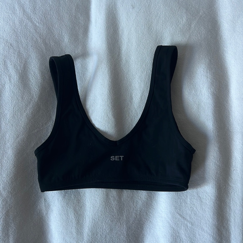 Set Active Setactive Sportbody dip bra Size XS onyx black